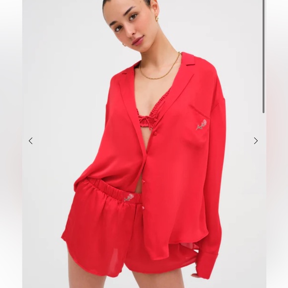 For Love And Lemons Other - NWT For Love and Lemons Everyday Rosebud PJ Set